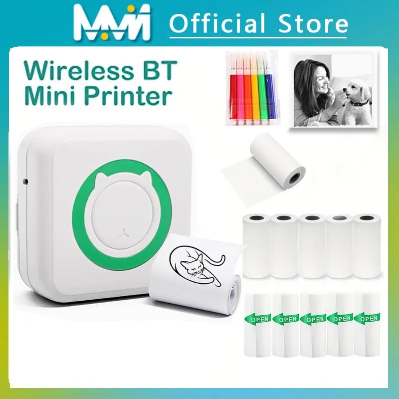 Portable Mini Thermal Printer - LightsBetter