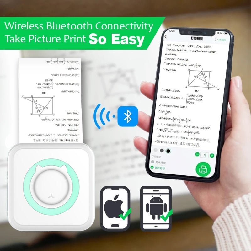 Portable Mini Thermal Printer - LightsBetter
