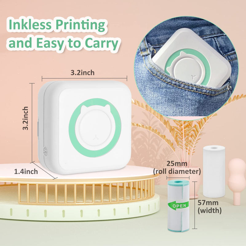 Portable Mini Thermal Printer - LightsBetter
