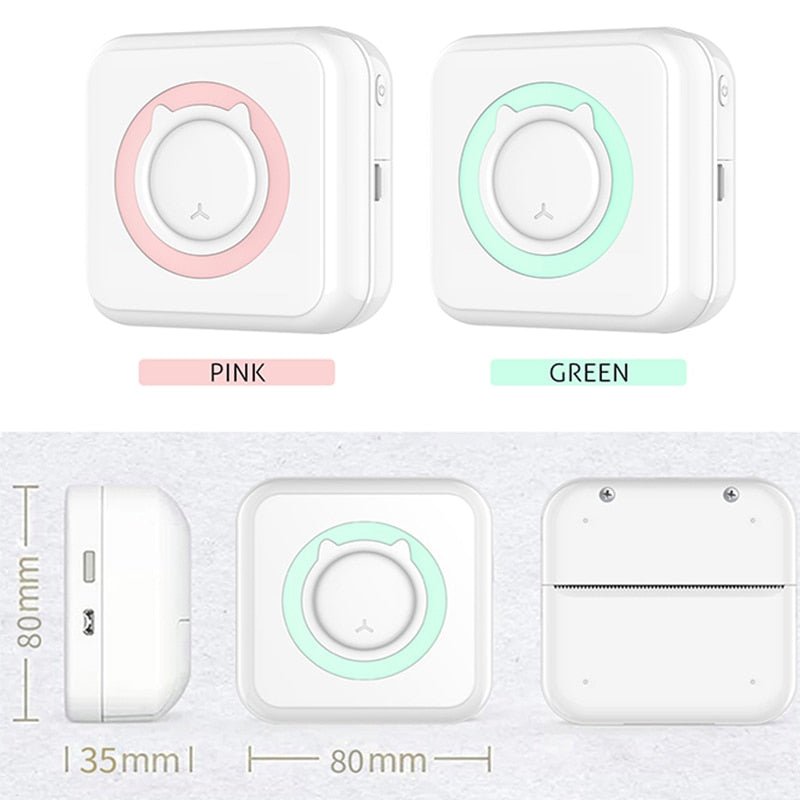 Portable Mini Thermal Printer - LightsBetter