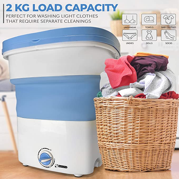 Portable Mini Washing Machine 4.5L - LightsBetter