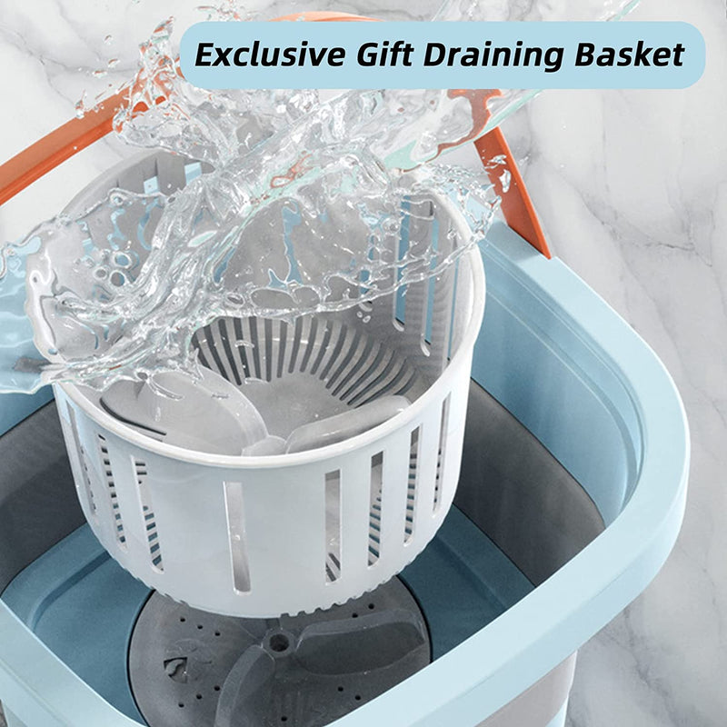 Portable Mini Washing Machine 4.5L - LightsBetter