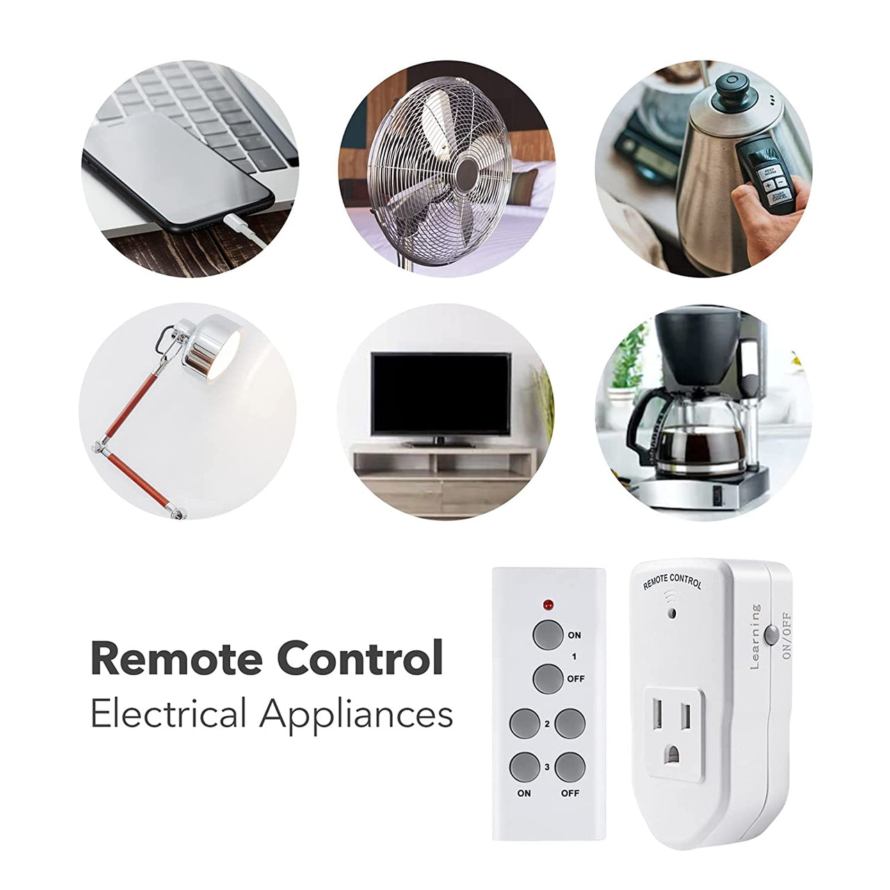 Remote Control Power Plug - LightsBetter