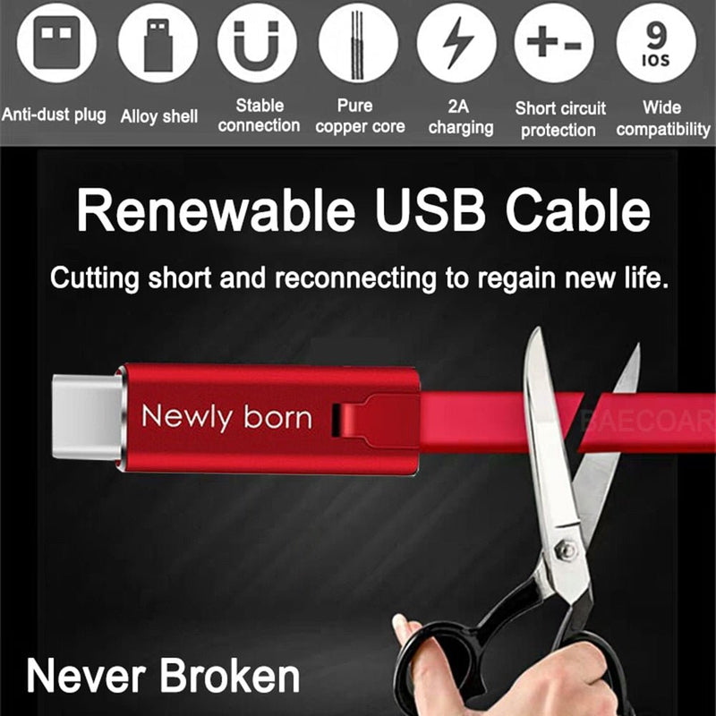 Repairable USB Cable - LightsBetter