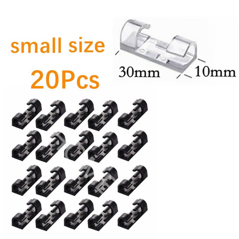 Self-Adhesive Cable Clips - LightsBetter