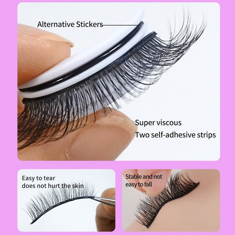 Self Adhesive Eyelashes - LightsBetter