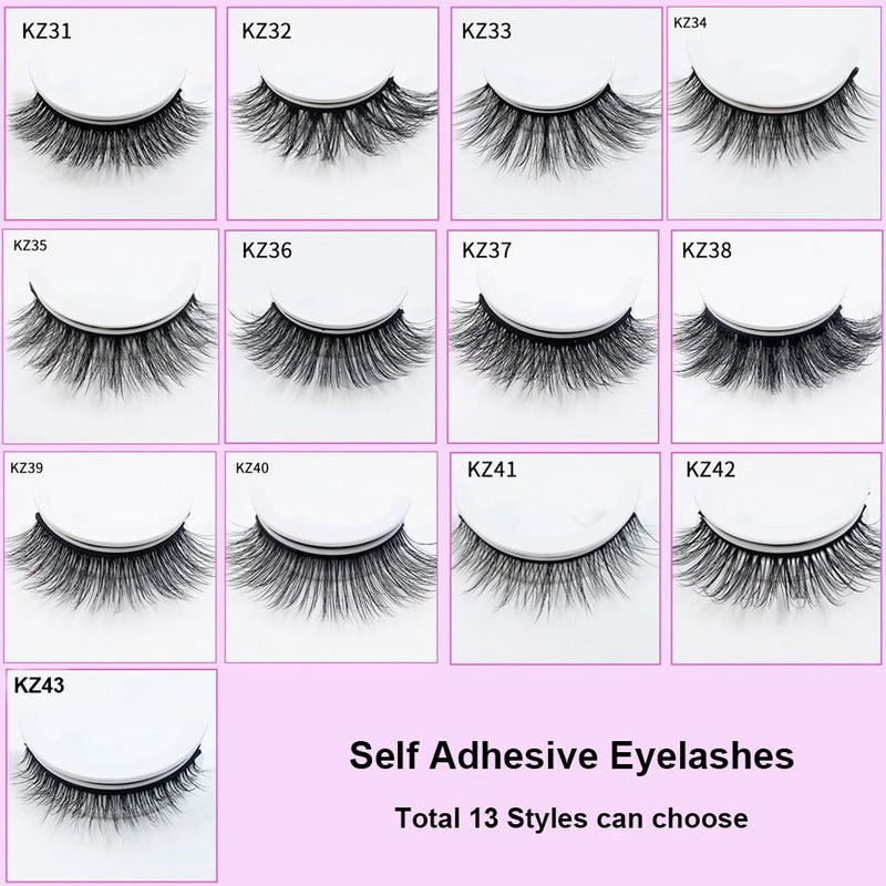 Self Adhesive Eyelashes - LightsBetter