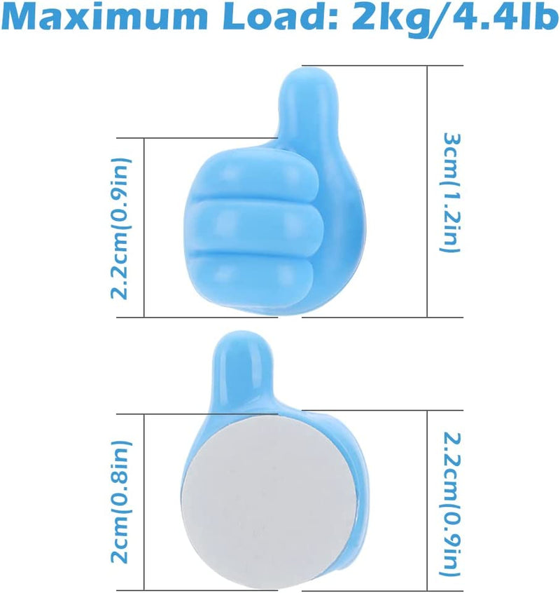 Self-Adhesive Hook / 10Pcs - LightsBetter