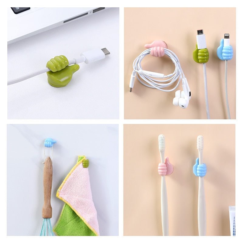 Self-Adhesive Hook / 10Pcs - LightsBetter