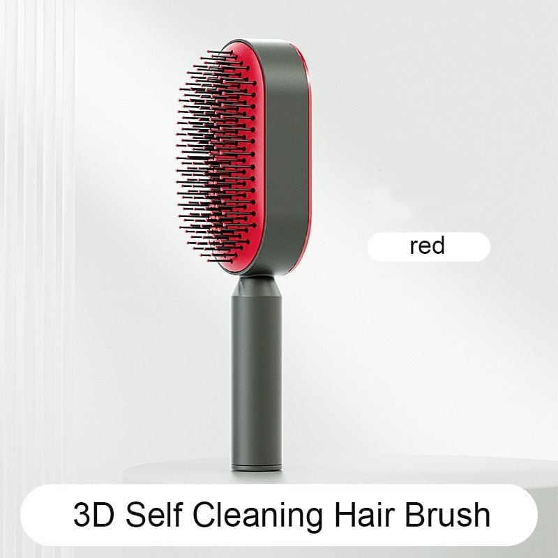 Self Cleaning Hair Brush - LightsBetter