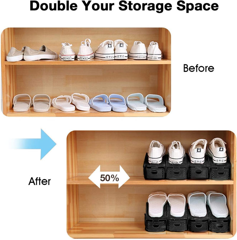 Shoe Organizer Wardrobe / 5Pcs - LightsBetter