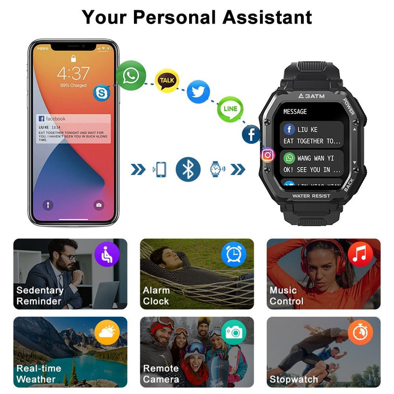 Smart Rock Watch - LightsBetter