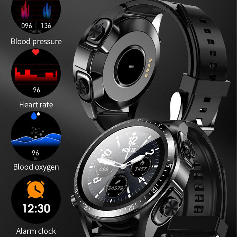 Smart Watch with Earbuds - LightsBetter