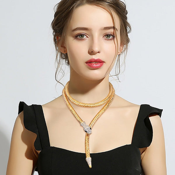 Snake Necklace - LightsBetter