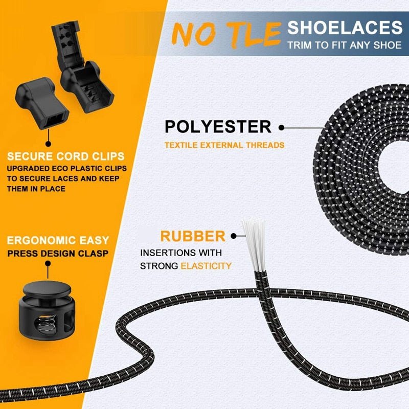 Sneaker Stretching Lock laces - LightsBetter