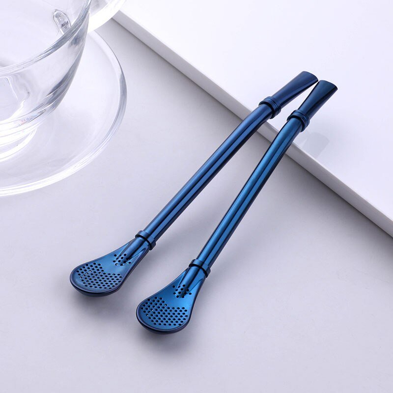 Stainless Filter Straw Spoon - LightsBetter