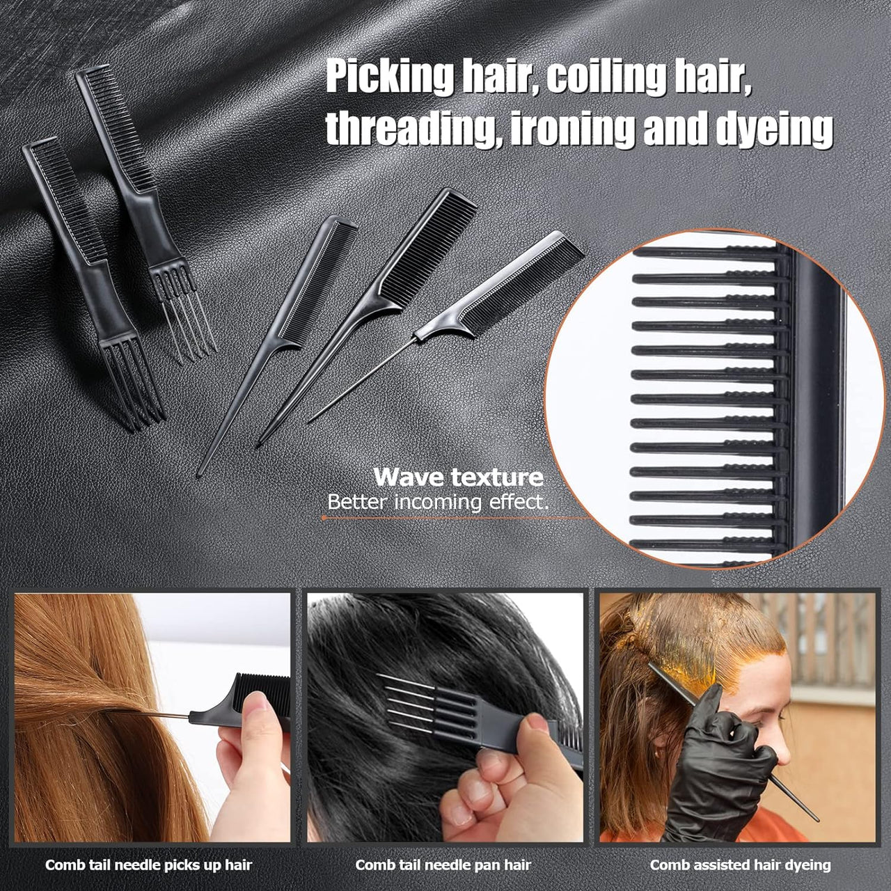 Stylist Hairdressing Combs - LightsBetter
