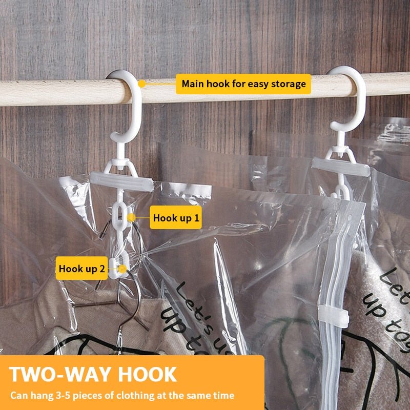 Vacuum Closet Organizer/2Pcs - LightsBetter