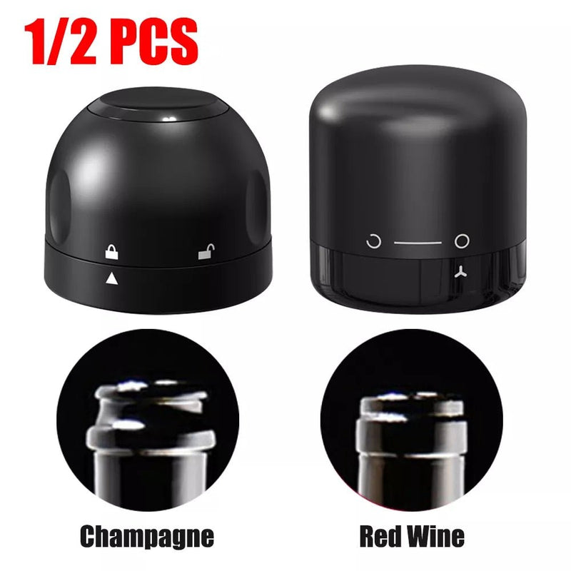 Vacuum Wine Bottle Stopper - LightsBetter