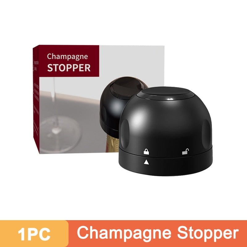 Vacuum Wine Bottle Stopper - LightsBetter