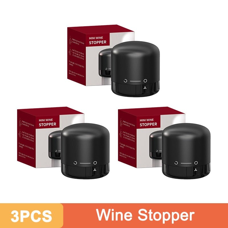 Vacuum Wine Bottle Stopper - LightsBetter
