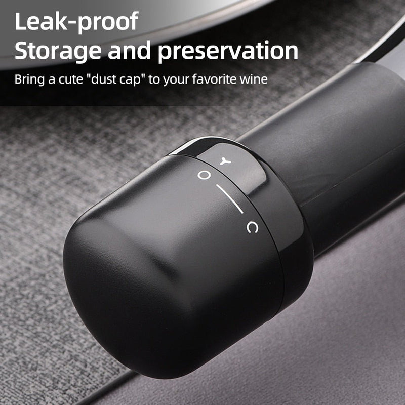 Vacuum Wine Bottle Stopper - LightsBetter