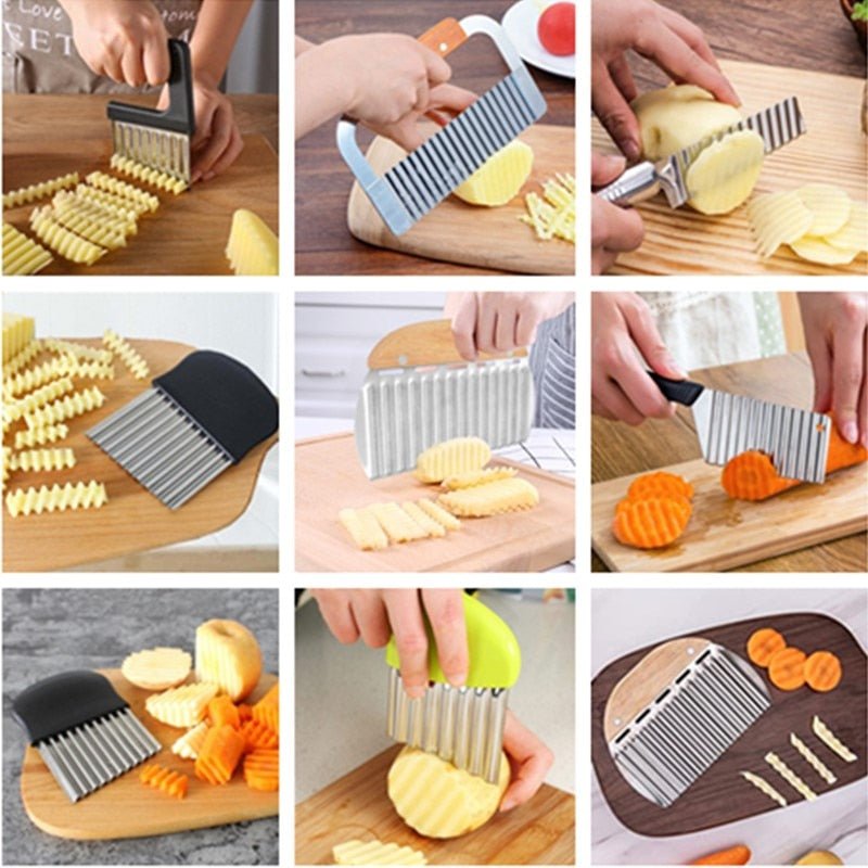 Vegetable/Fruits Crinkle Cutter - LightsBetter